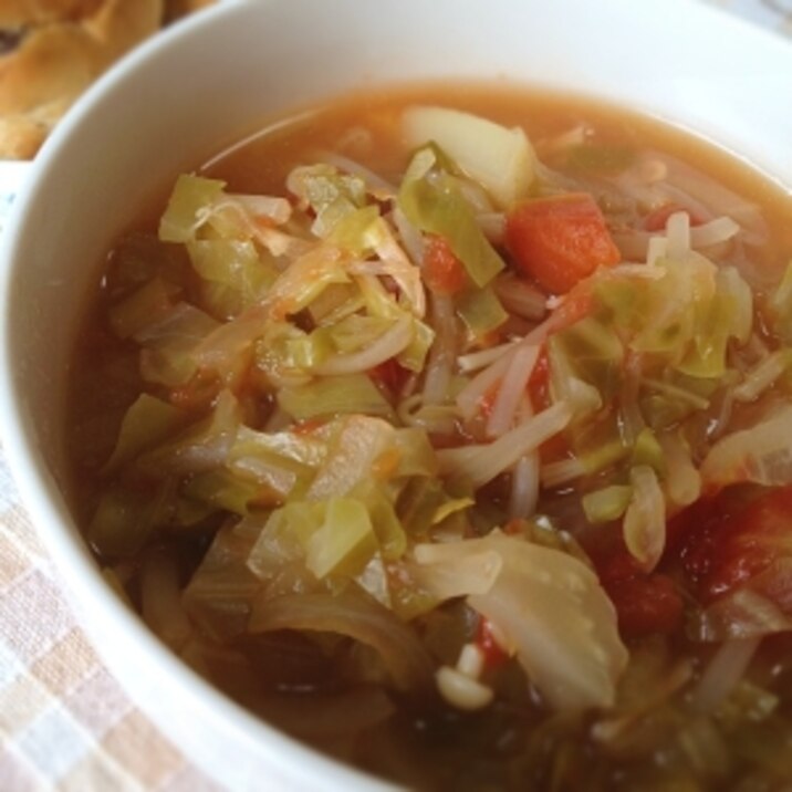 食べすぎたら作る！『野菜スープ』